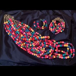 Sassy Jones Makemba Earrings only (new and never worn)